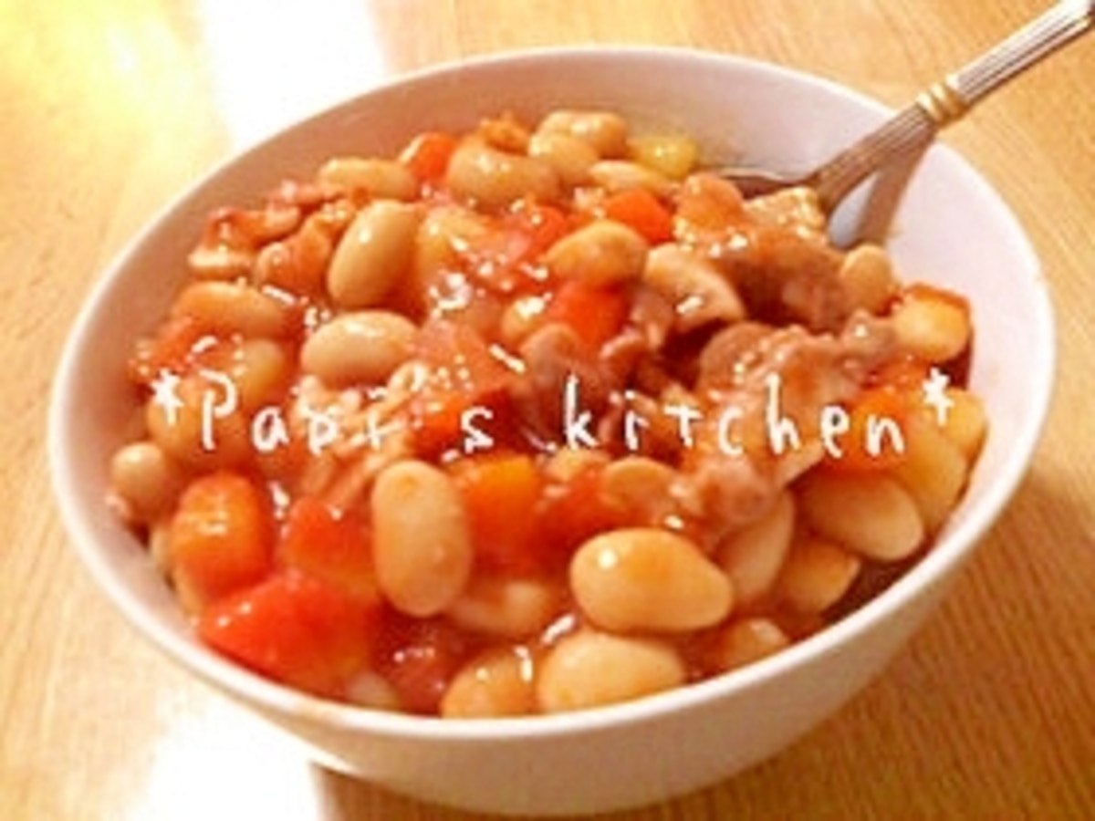 給食で大人気 ポークビーンズ 0 レシピ 作り方 By るるりは123 楽天レシピ